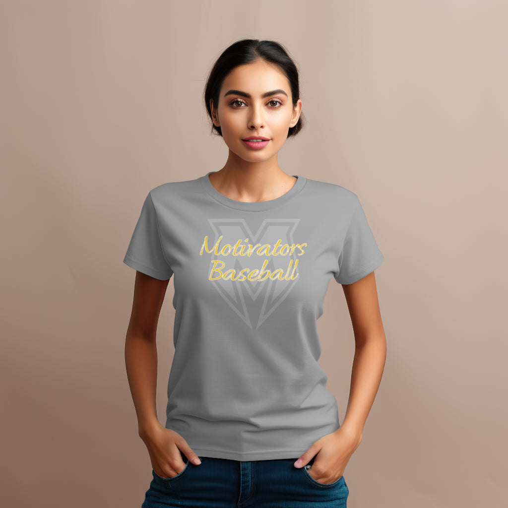 Ladies Motivators Baseball Allura Logo