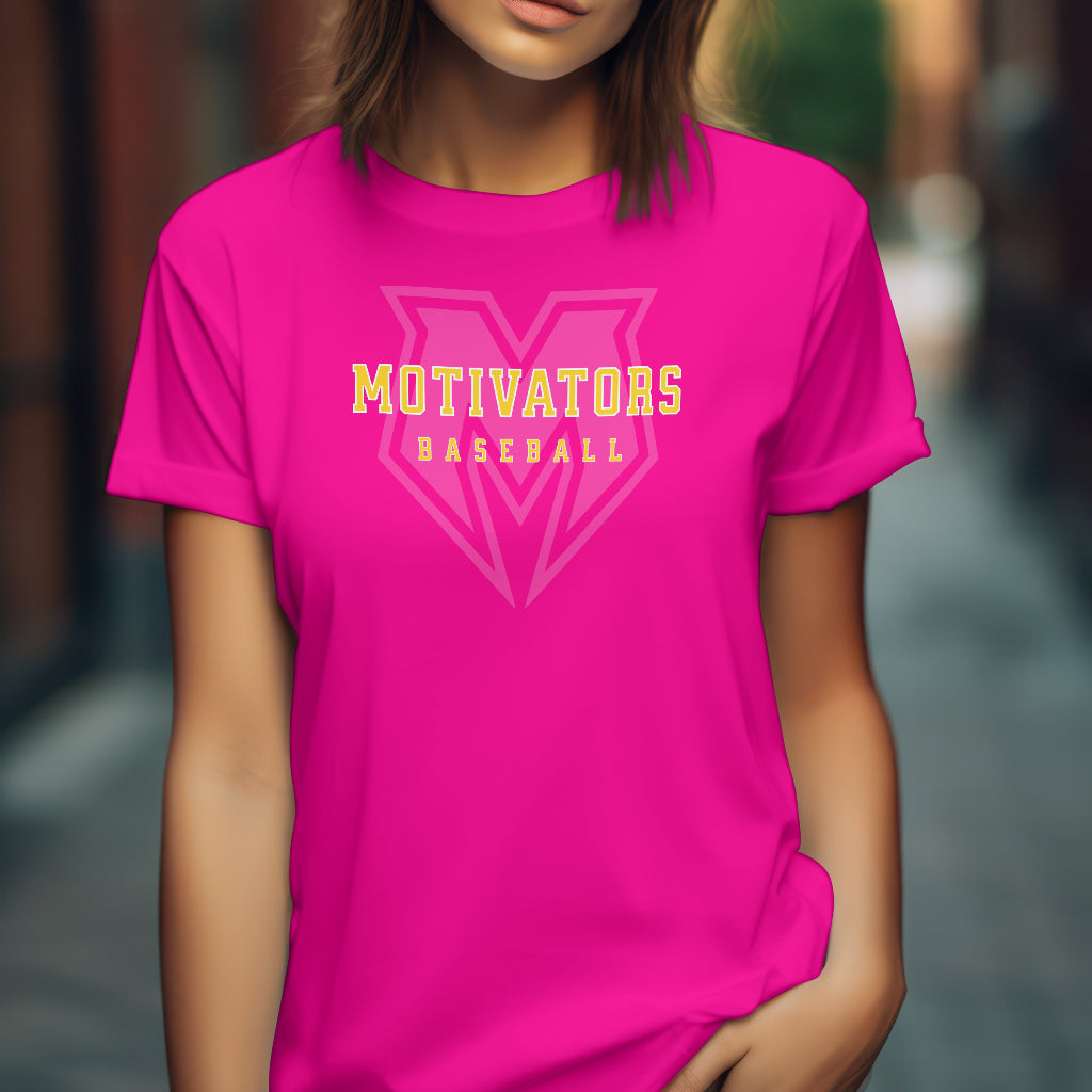 Ladies Motivators Baseball Tricot Logo