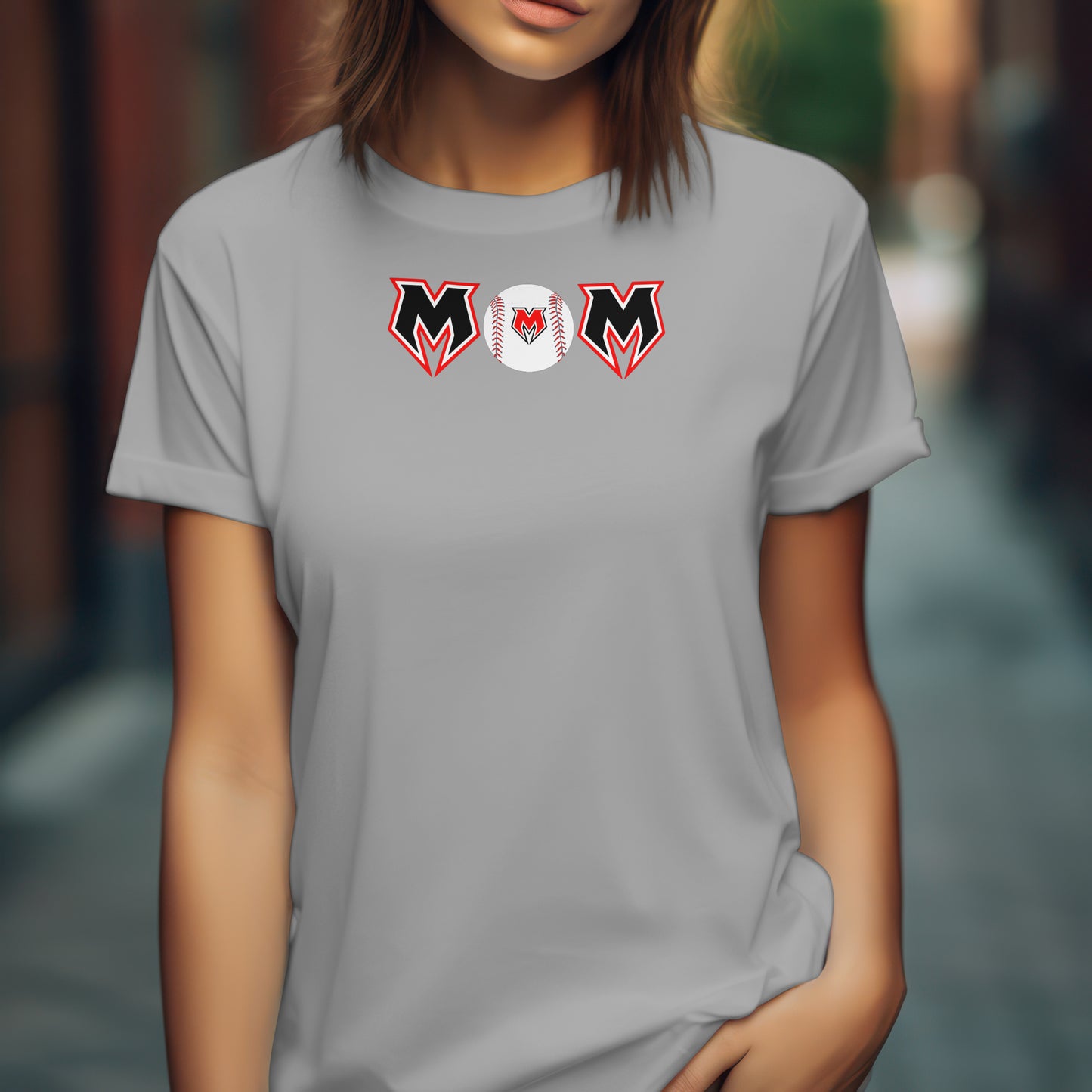 Petal - MOM Logo With Baseball