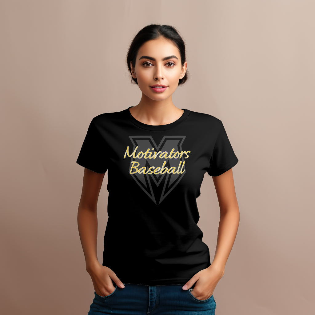 Ladies Motivators Baseball Allura Logo