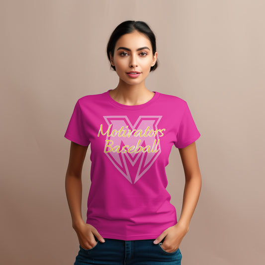 Ladies Motivators Baseball Allura Logo