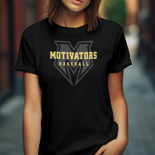 Ladies Motivators Baseball Tricot Logo