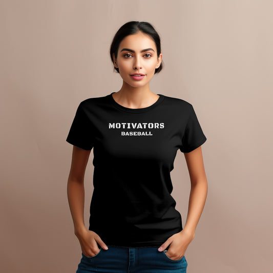 Ladies Motivators Baseball Black Ops